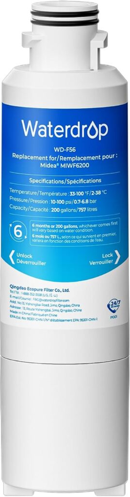 Waterdrop MIWF6200 Refrigerator Water Filter
