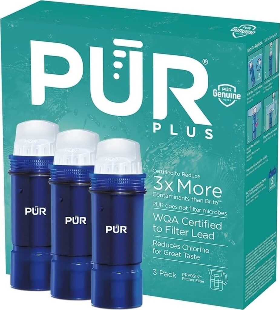 PUR Plus Water Filter Replacement for Pitchers & Dispensers