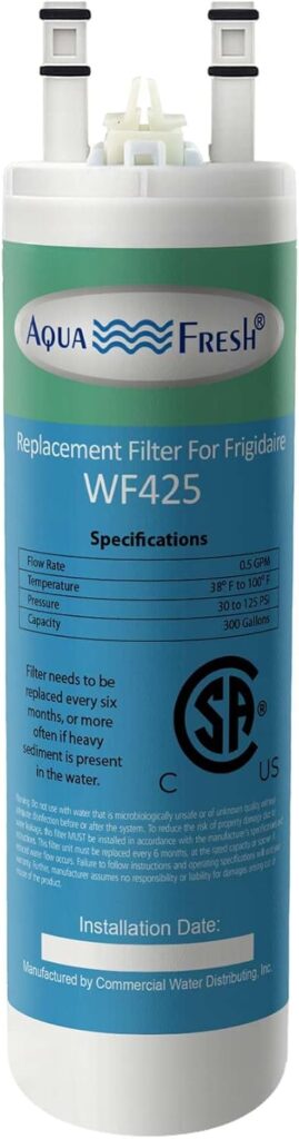Aqua Fresh WF3CB Refrigerator Filter