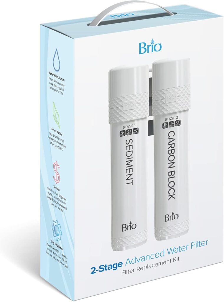 Brio UVF2 2-Stage Water Cooler Filter Kit