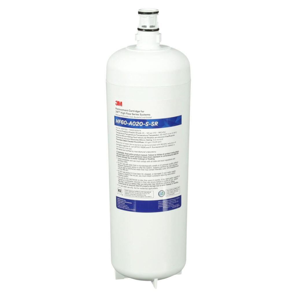 3M Aqua-Pure HF60-A020-S-SR Carbonless Water Filter Replacement Cartridge