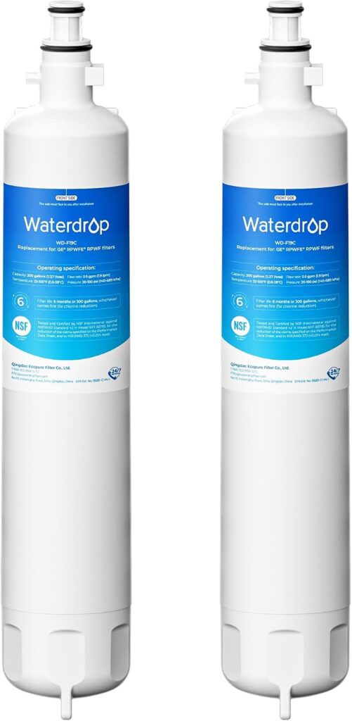 Waterdrop WD-F19C GE RPWFE Replacement