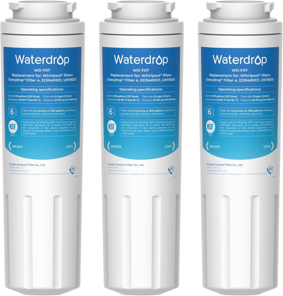 Waterdrop UKF8001 Refrigerator Filter 4