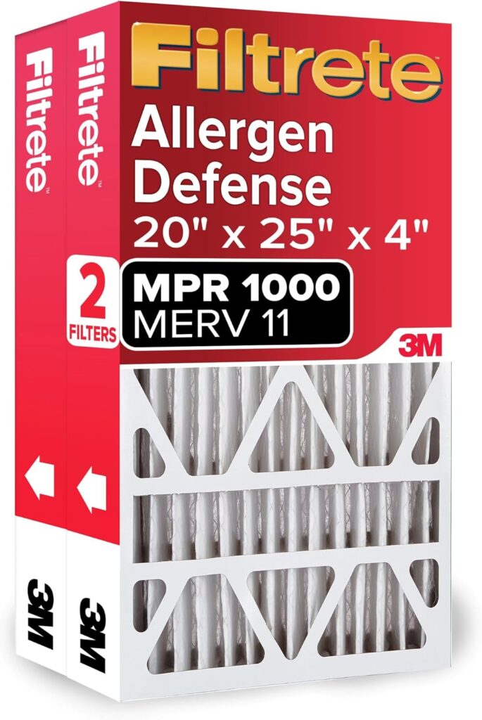 Filtrete 20x25x4 Air Filter MERV 11