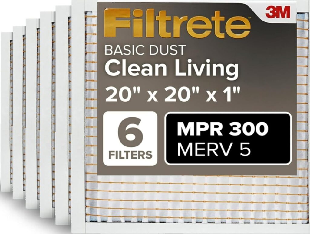 Filtrete 20x20x1 Air Filter MERV 5
