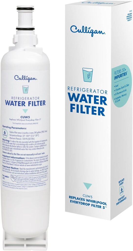 Culligan CUW4 Whirlpool Water Filter 4-Pack