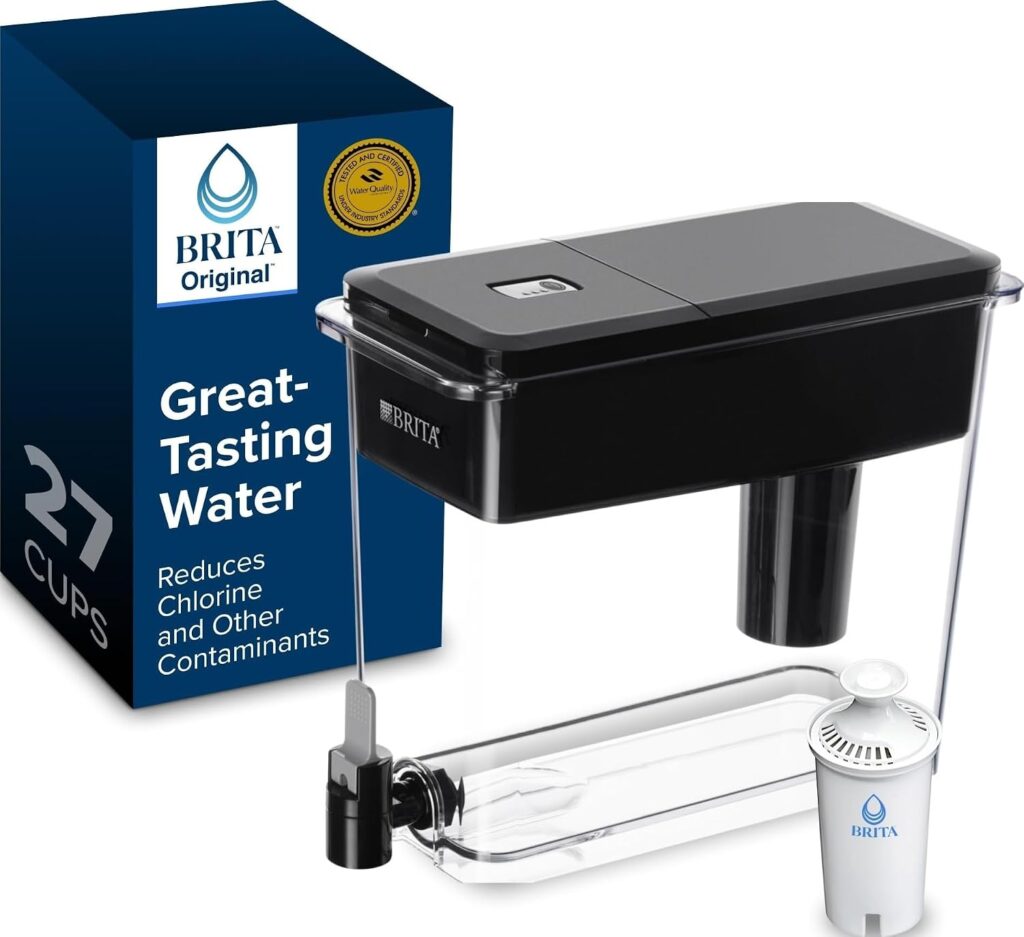 Brita Extra-Large 27-Cup Water Filter Dispenser with Standard Filter