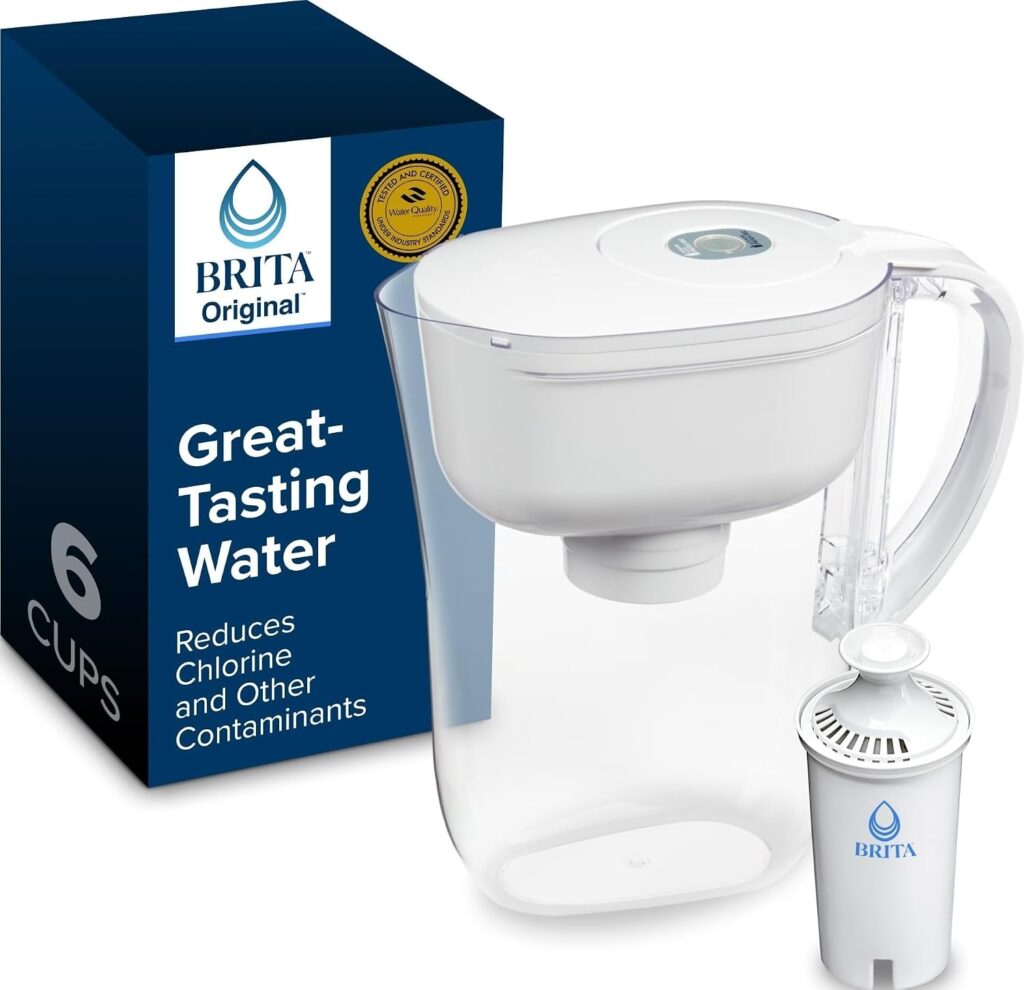 Brita Metro Small 6-Cup Water Filter Pitcher