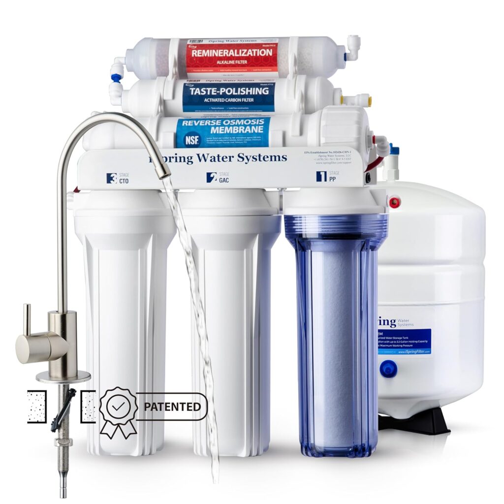 iSpring RCC7AK 75 GPD Reverse Osmosis System