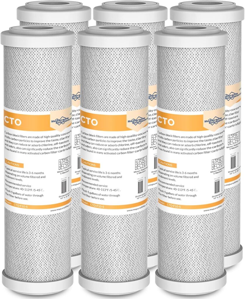 Membrane Solutions 2.5×10 CTO Carbon Filter