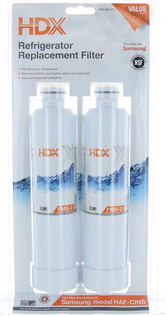HDX FMS-2 Samsung Refrigerator Water Filter