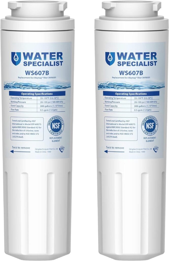 Waterspecialist UKF8001 Refrigerator Water Filter