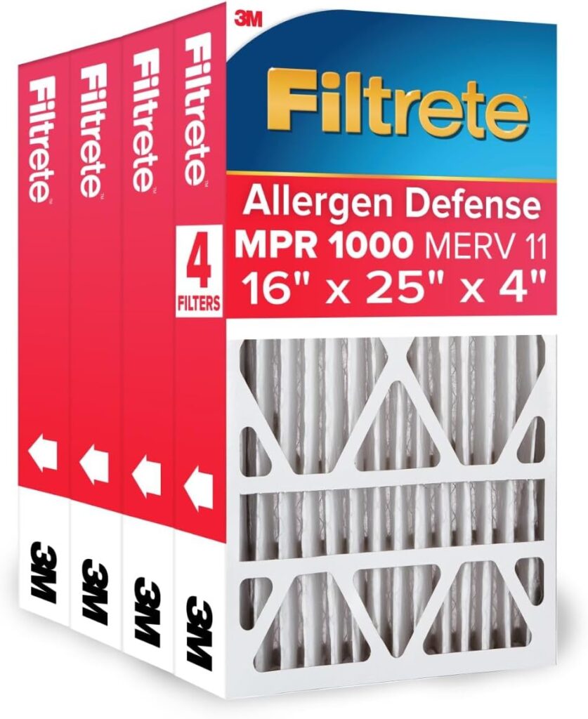 Filtrete 16x25x4 MERV 11 Air Filter