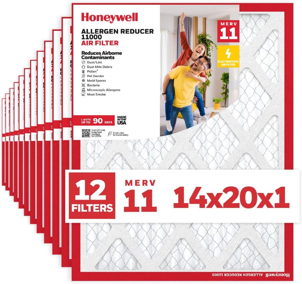 Honeywell 16x25x1 MERV 11 Allergen Reducer