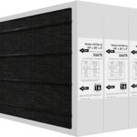 X6675 Merv 16 Air Filter 20x25x5 Efficient Air Filter Compatible with Lennox X6675 and Lennox HCC20-28 Furnace HVAC System